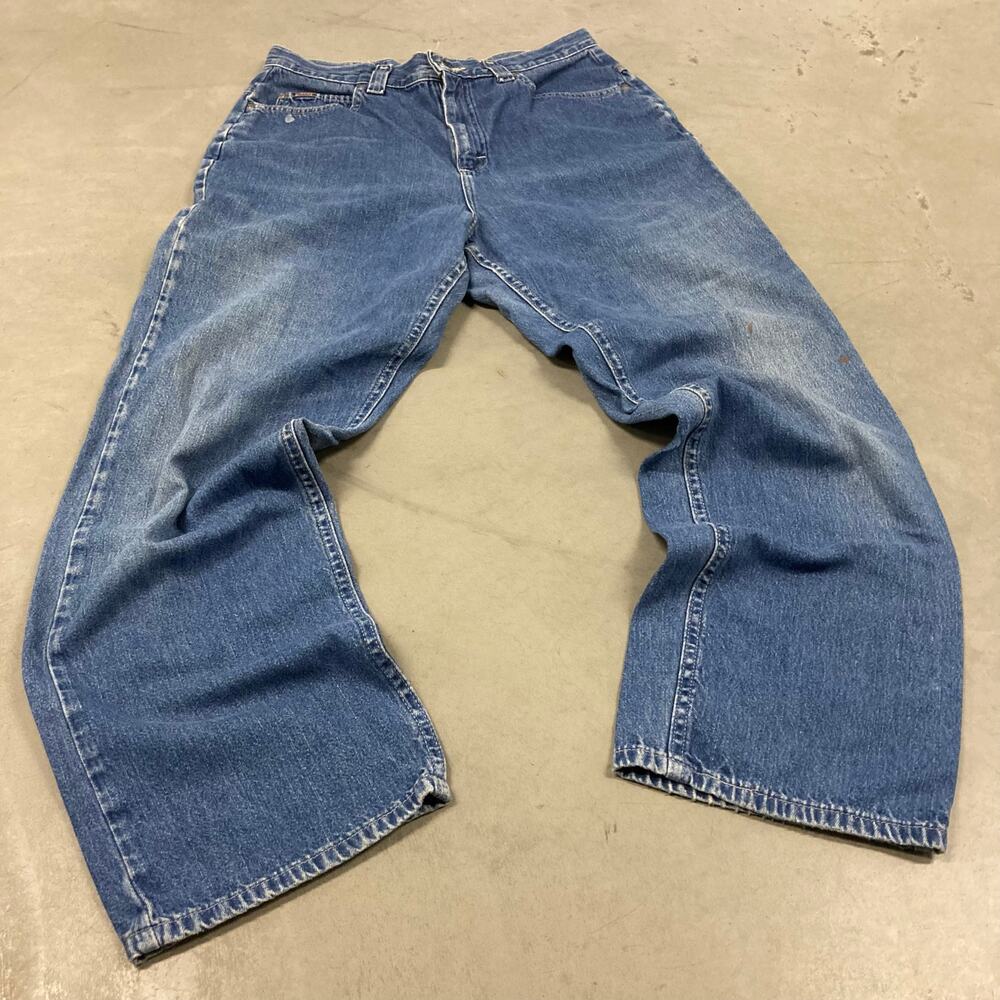 vintage y2k buckle back carpenter pants 32x30